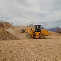 Front End Loader at Nicho-Norte